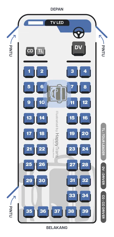 Medium Long Bus - 39 Seat (1)
